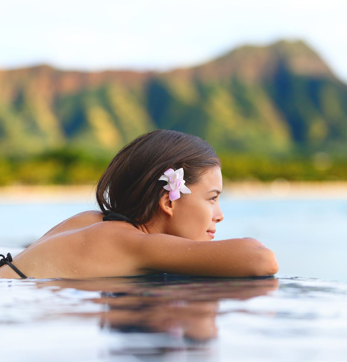 Slider Image Surfing at Diamond Head